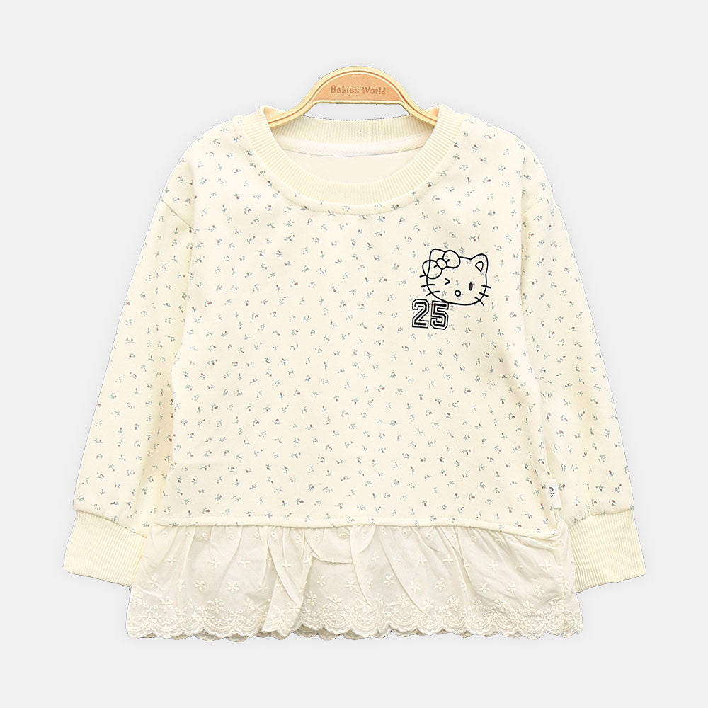GIRL T-SHIRT CREAM