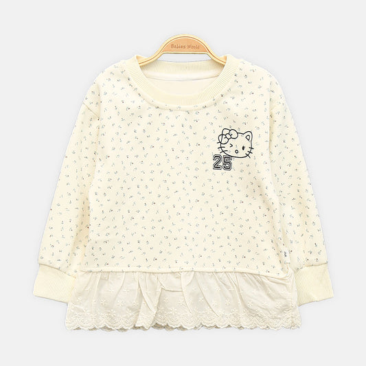 GIRL T-SHIRT CREAM