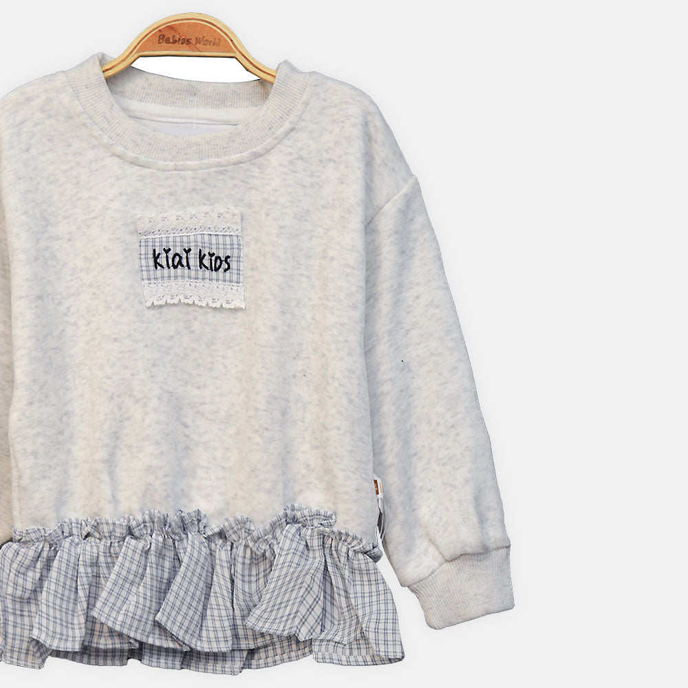 GIRL T-SHIRT GREY