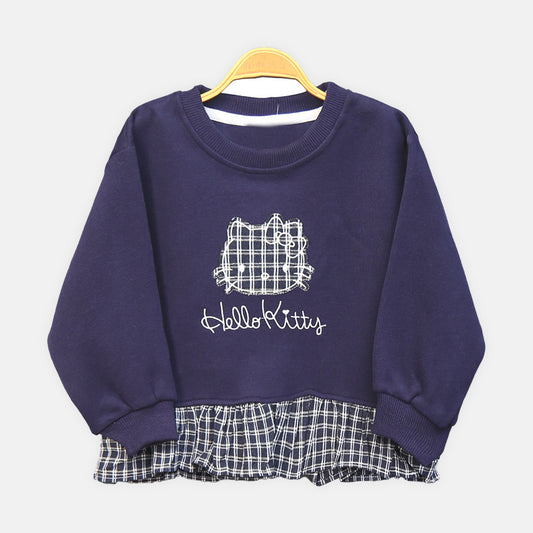 GIRL T-SHIRT NAVY BLUE