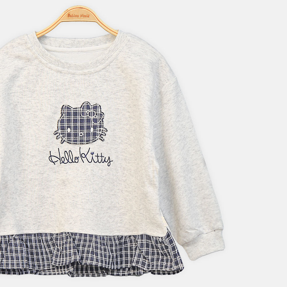 GIRL T-SHIRT GREY