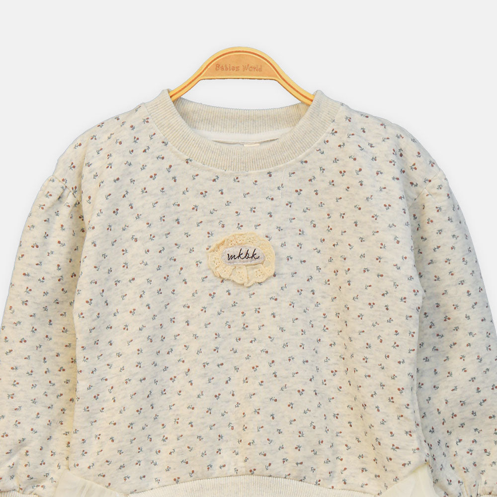 GIRL T-SHIRT GREY