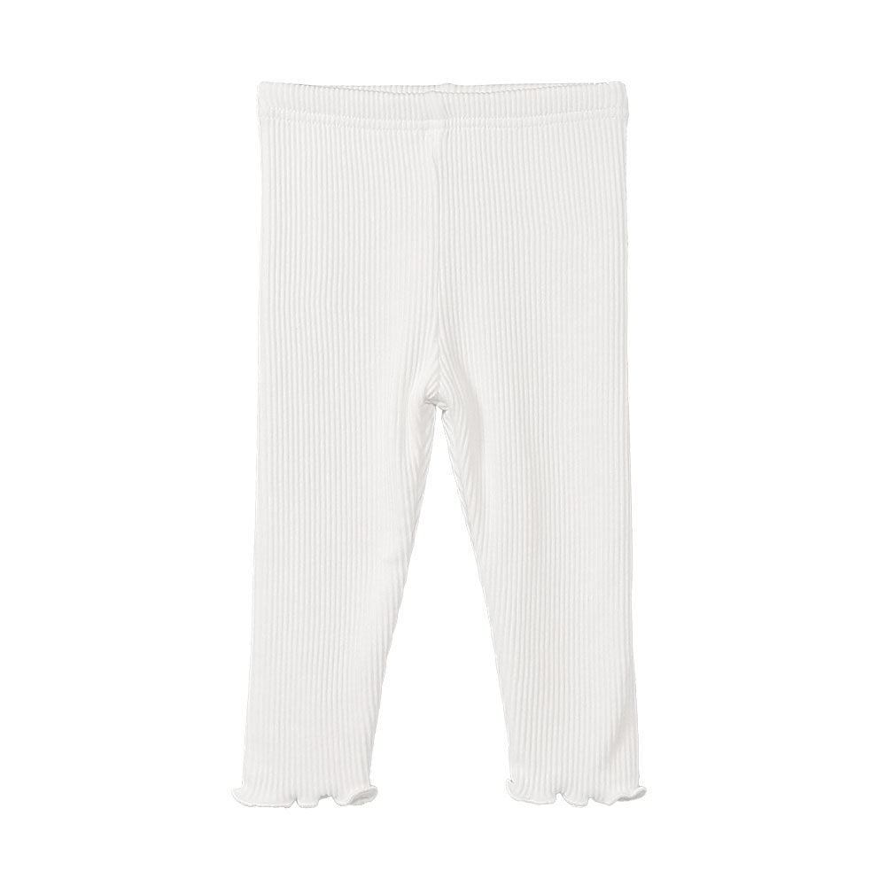 GIRL TIGHT OFF-WHITE FLEECE