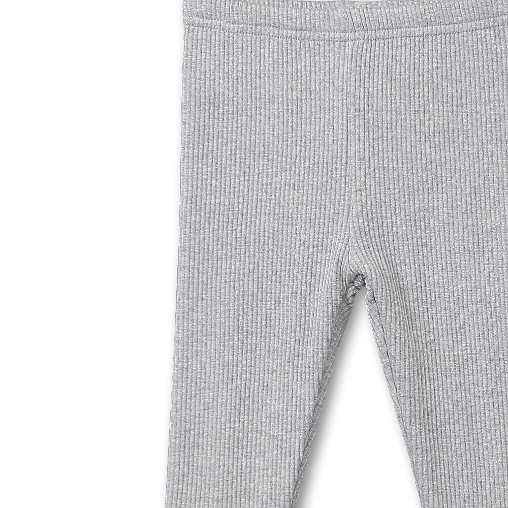 GIRL TIGHT GREY FLEECE