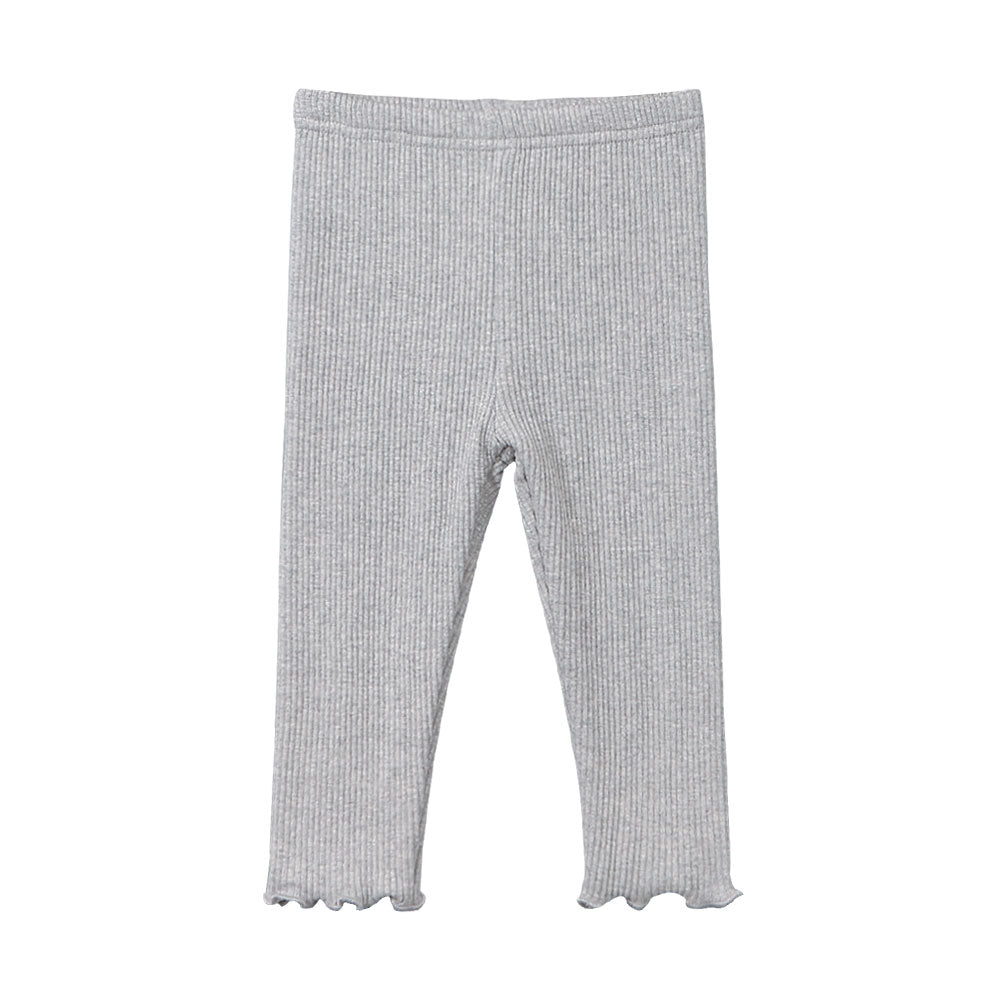 GIRL TIGHT GREY FLEECE