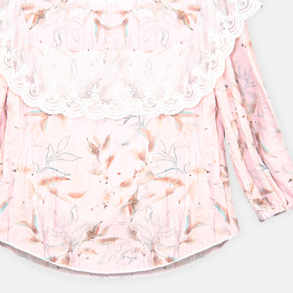 GIRL TOP BLUSH BREEZE