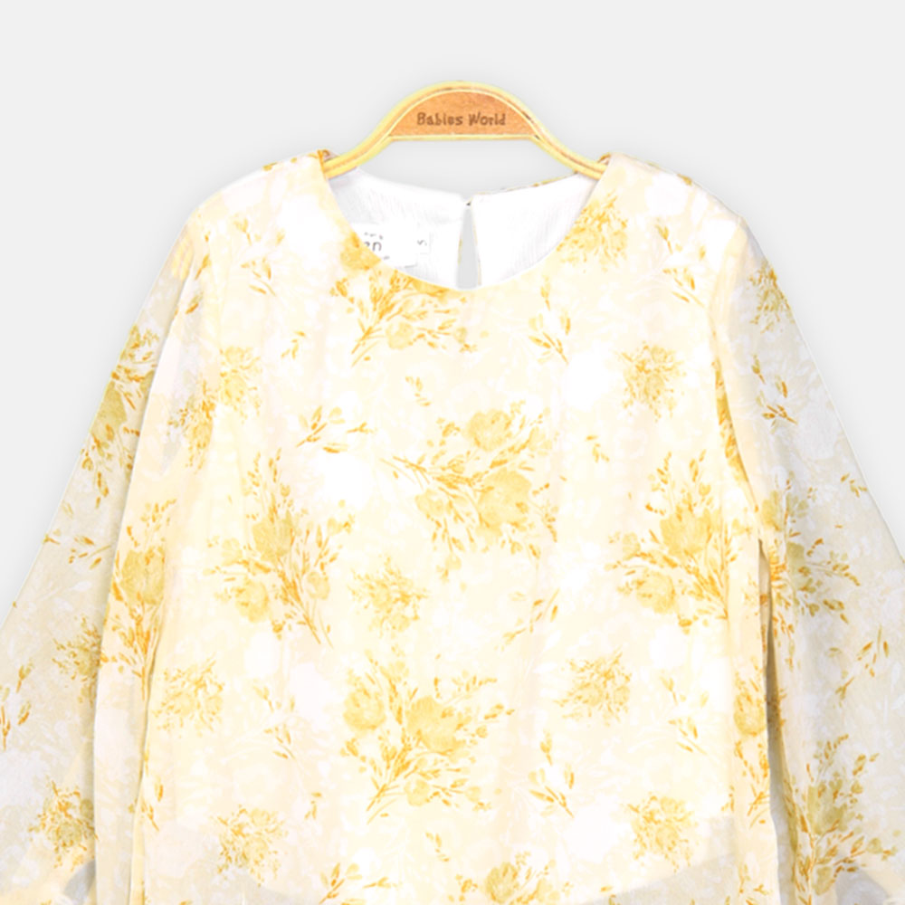 GIRL TOP GOLDEN BLOOM