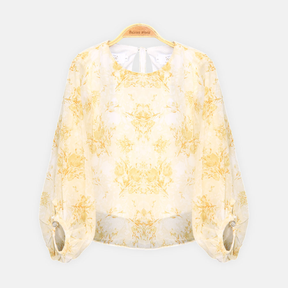 GIRL TOP GOLDEN BLOOM