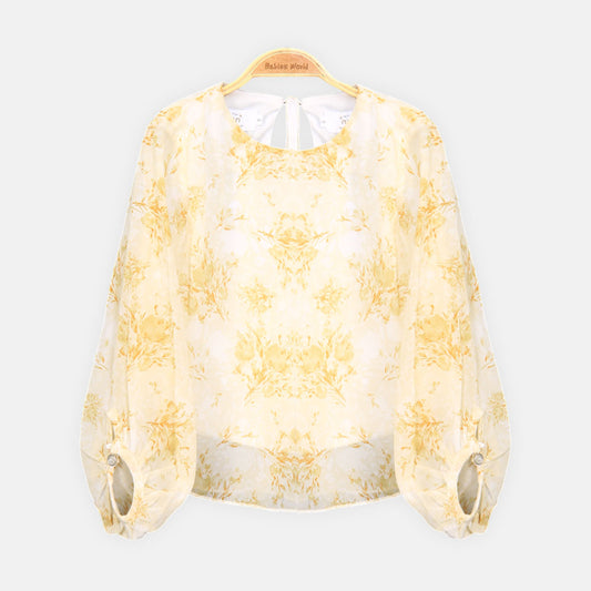 GIRL TOP GOLDEN BLOOM