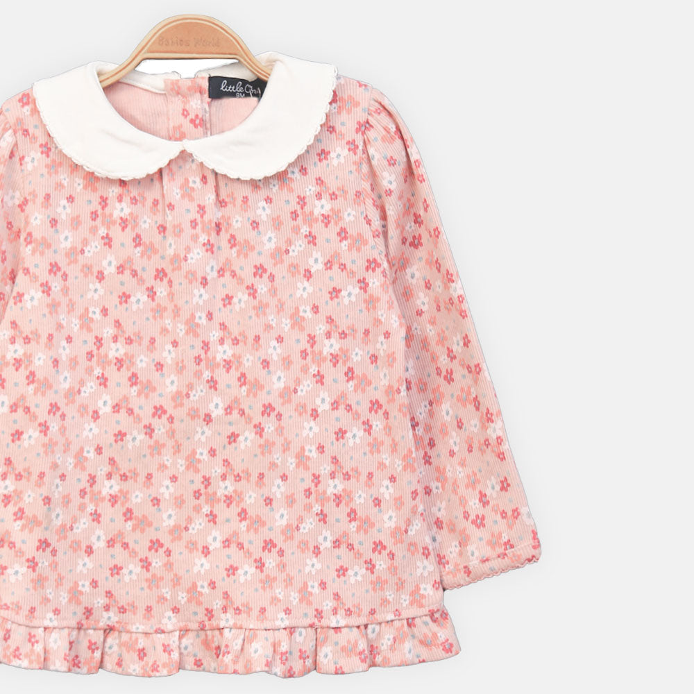 GIRL TOP FLORAL PRINTED