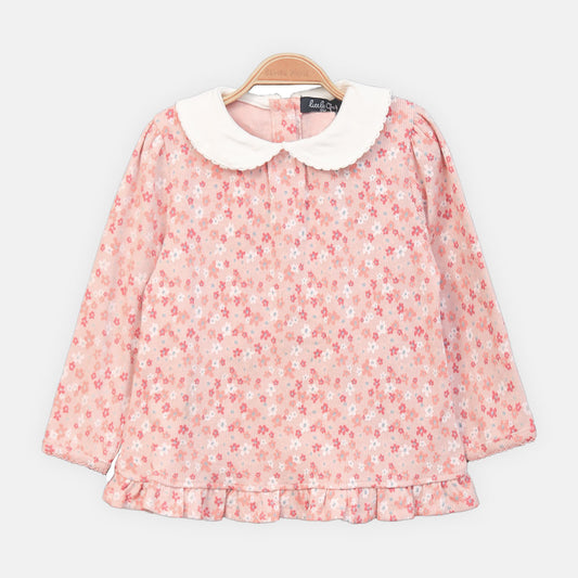 GIRL TOP FLORAL PRINTED