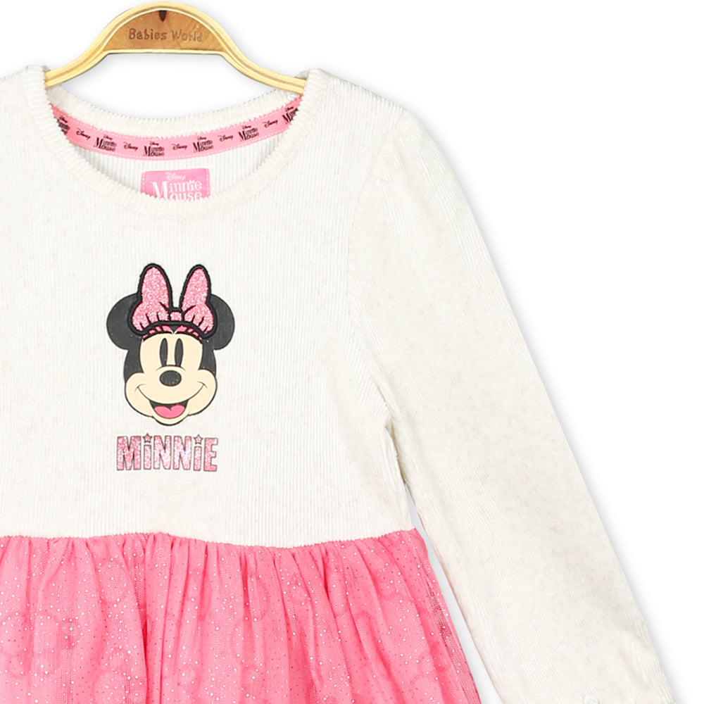 GIRL TOP PINK MINNIE MOUSE