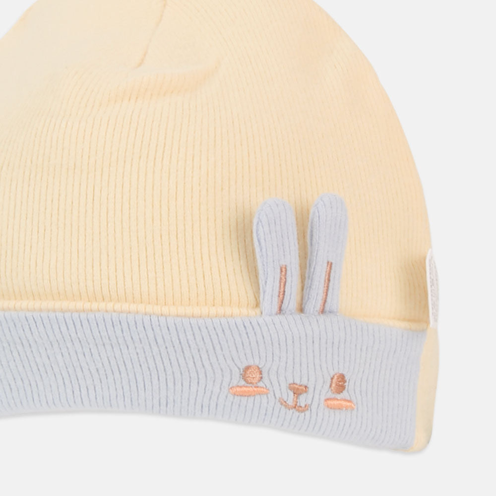 WINTER CAP LEMON BUNNY