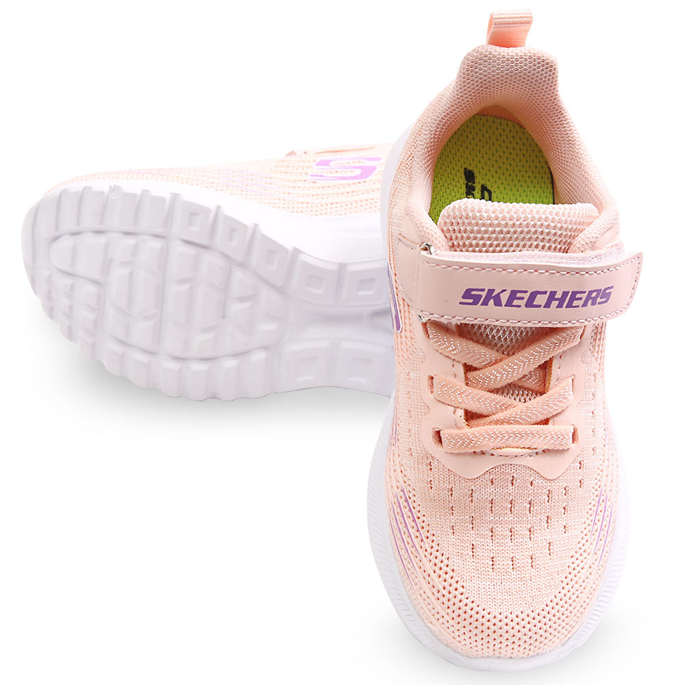 GIRL JOGGERS PEACH SKECHERS