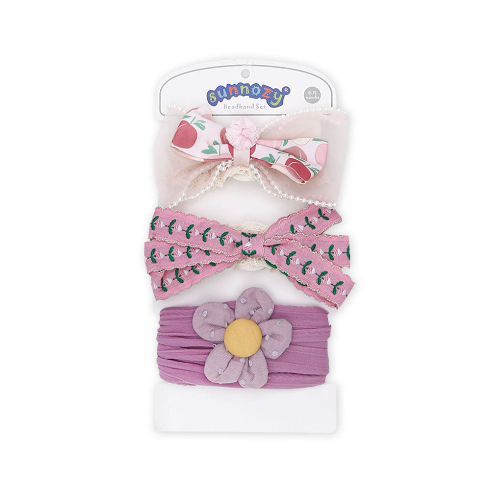 HAIR BANDS PK-3 MULTICOLOR