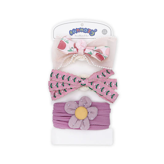 HAIR BANDS PK-3 MULTICOLOR