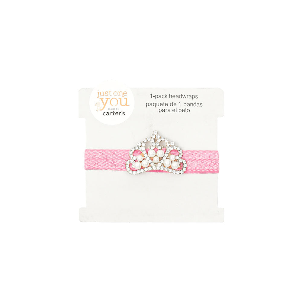HAIR BAND DARK PINK CROWN