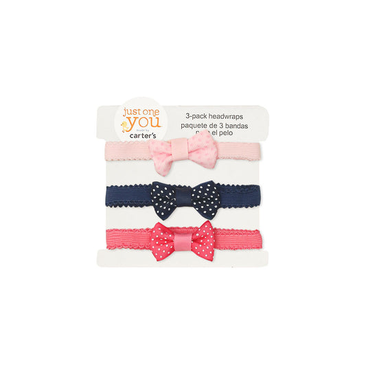 HAIR BAND MULTICOLOR POLKA DOTS PK-3