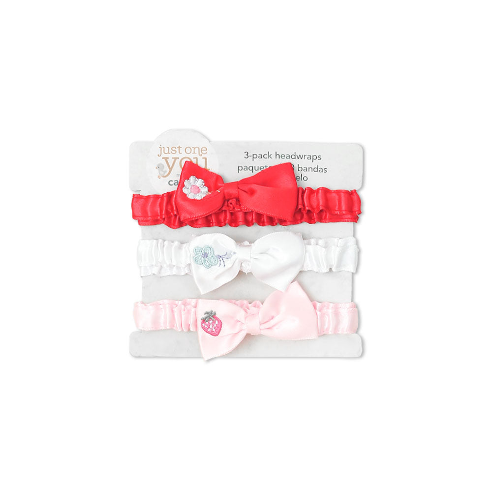 HAIR BAND MULTICOLOR RIBBONS PK-3