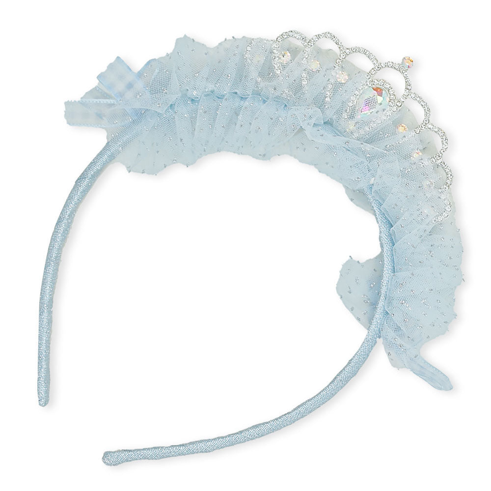 HAIR BAND BLUE CROWN