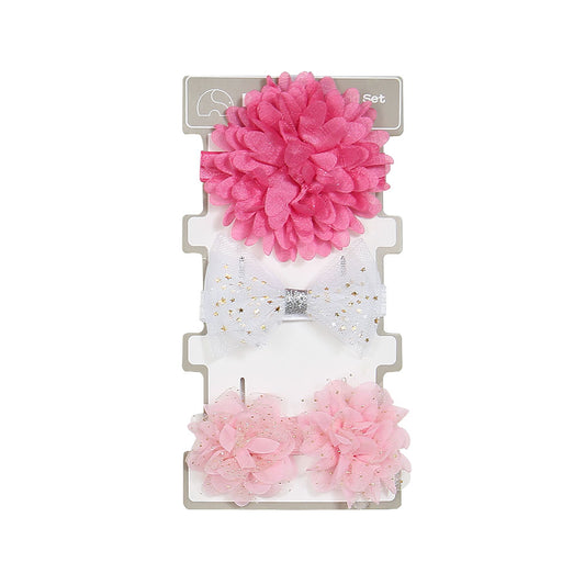 HAIR BANDS PK-3 GOLDEN STARS