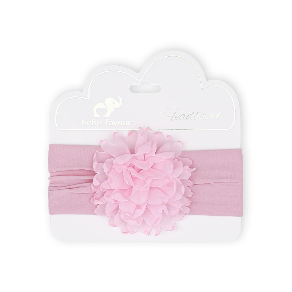 HEAD BAND PINK CHRYSANTHEMUM