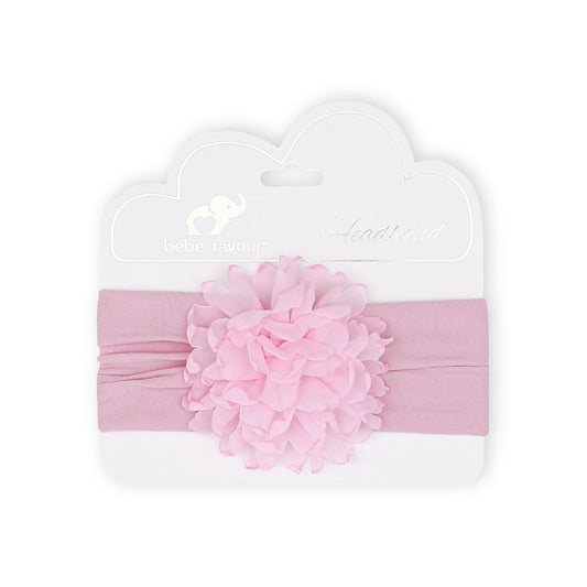 HEAD BAND PINK CHRYSANTHEMUM
