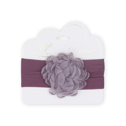 HEAD BAND PURPLE CHRYSANTHEMUM