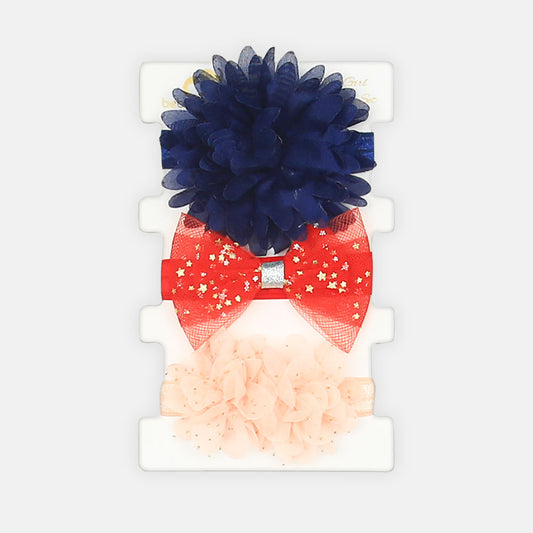 HEAD BANDS PK-3 STARRY BOW