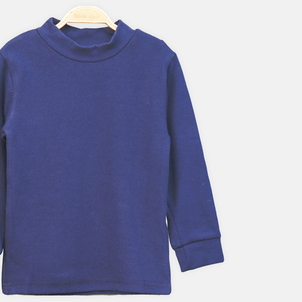 INNER T-SHIRT NAVY BLUE HALF