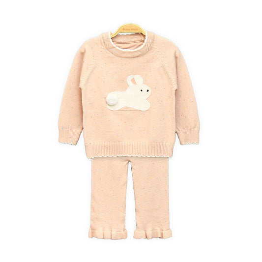 GIRL SUIT PINK BUNNY