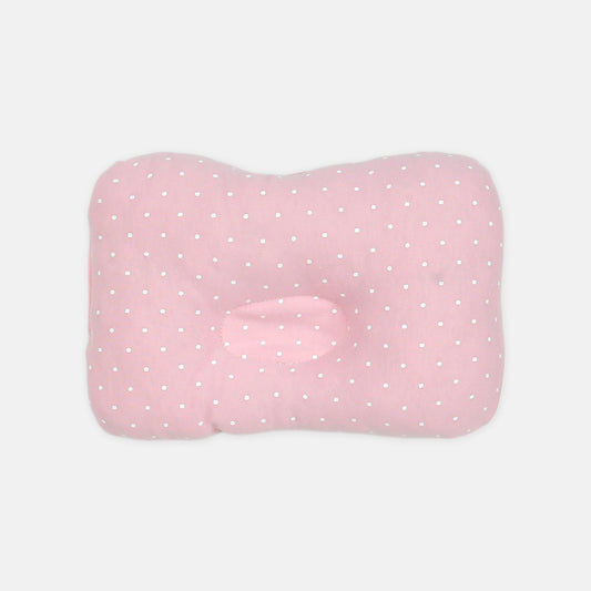 PINK POLKA PILLOW