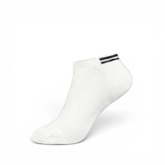 WHITE ANKLE BOY SOCKS