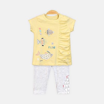 GIRL SUIT YELLOW LUMINOSO OCEAN DREAM