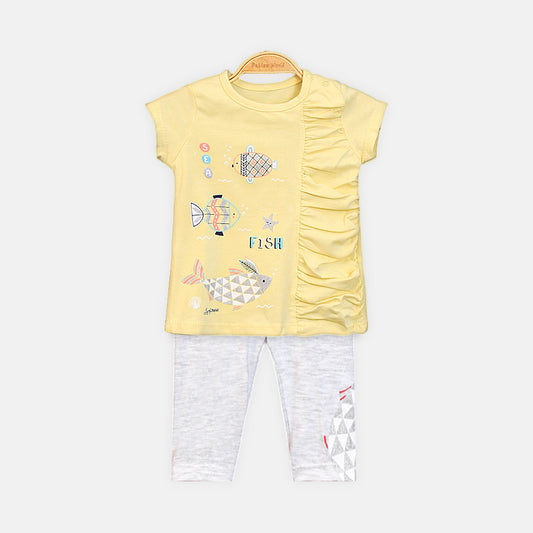 GIRL SUIT YELLOW LUMINOSO OCEAN DREAM