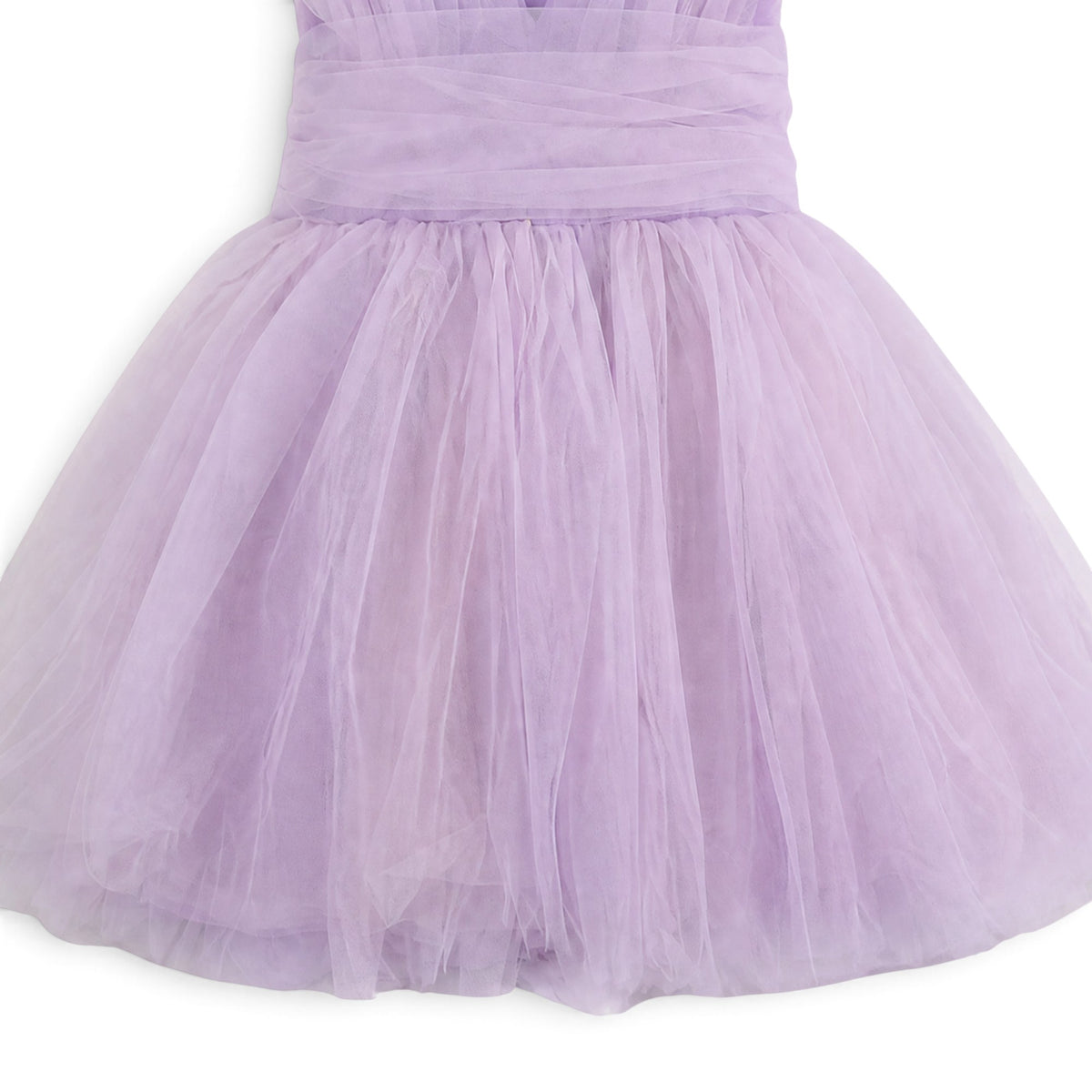 BABY GIRL LAVENDER TULLE PARTY DRESS