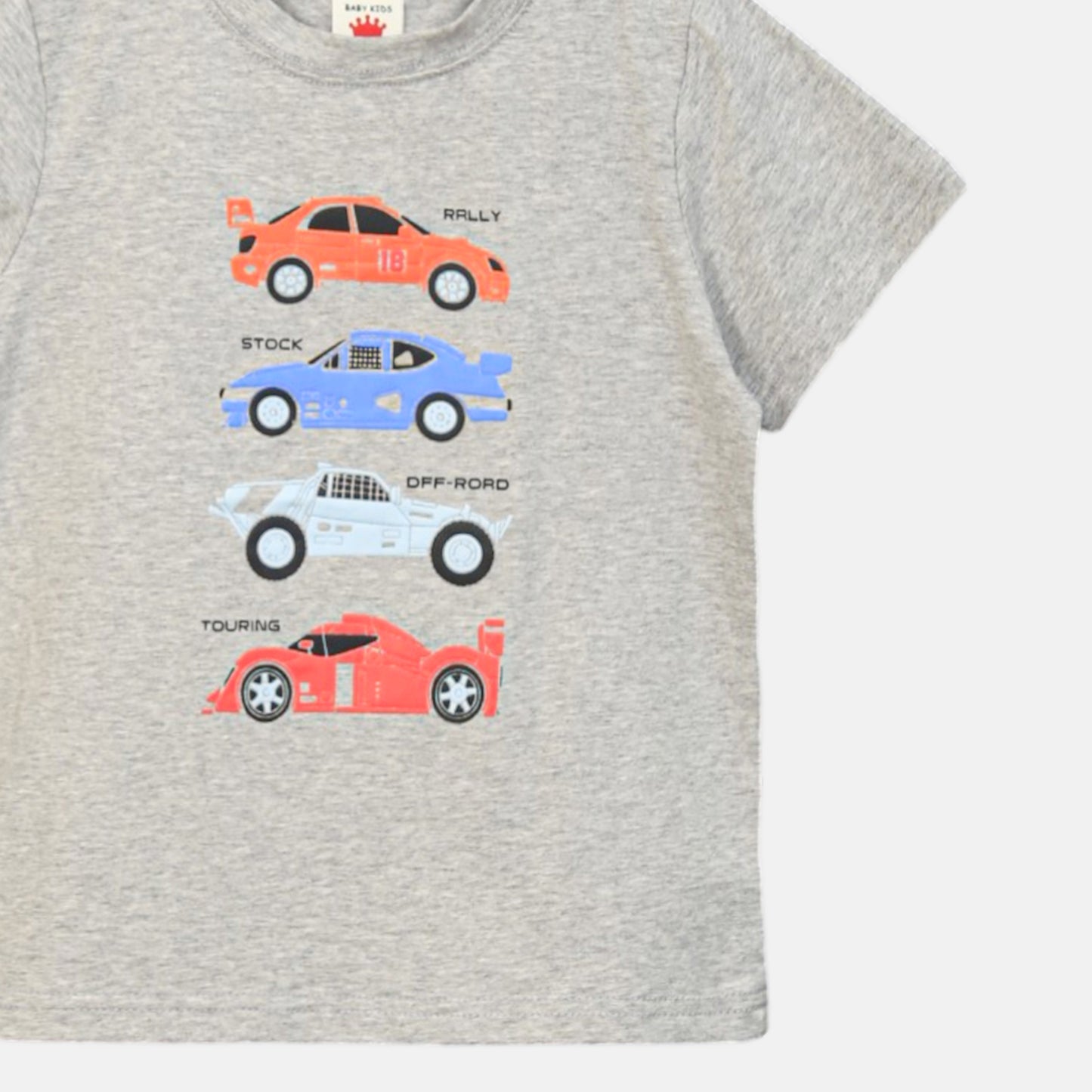 GREY SPEED RACER TEE