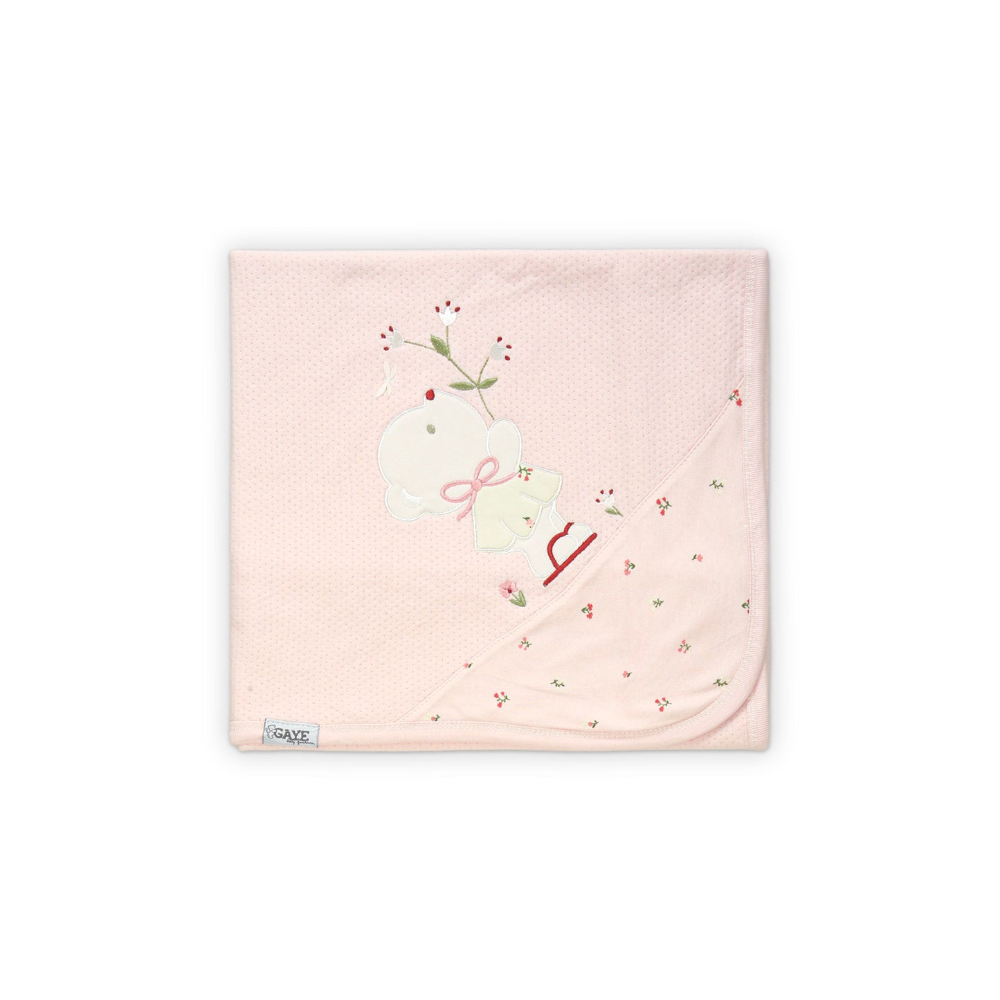 PREMIUM PINK FLORAL BEAR SLEEPING SET