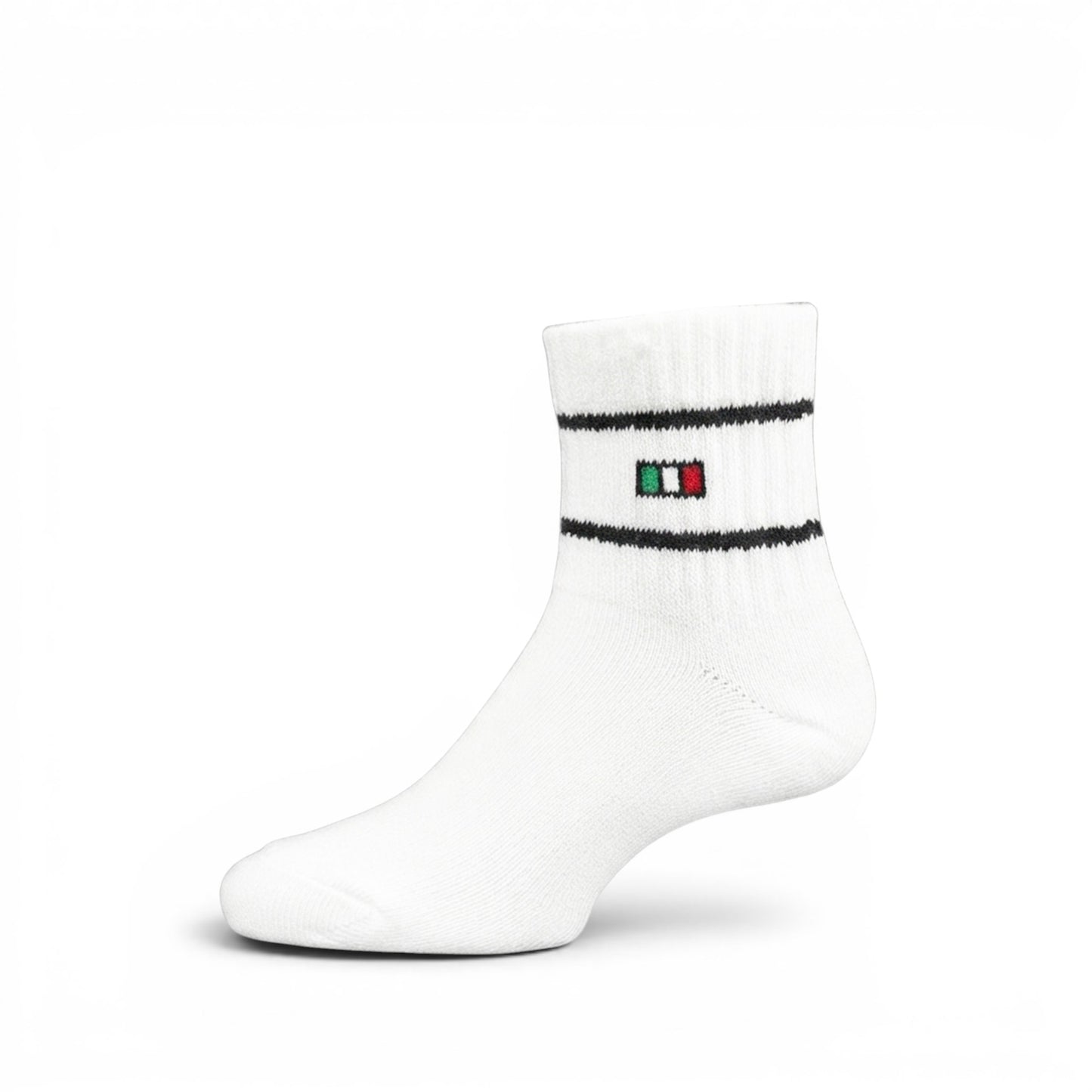WHITE ANKLE BOY SOCKS PK-2