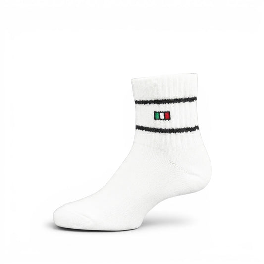 WHITE ANKLE BOY SOCKS PK-2