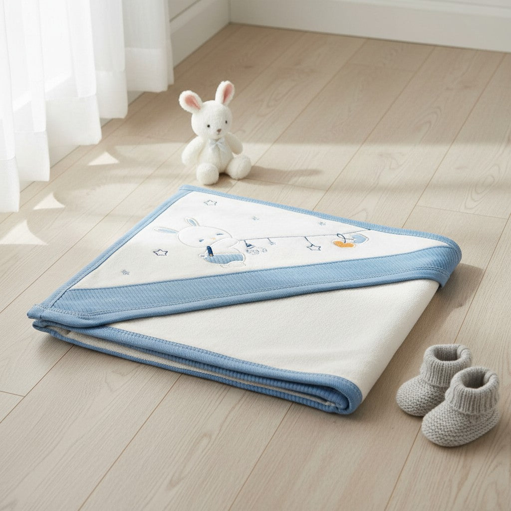 BUNNY HOODED BATH TOWEL