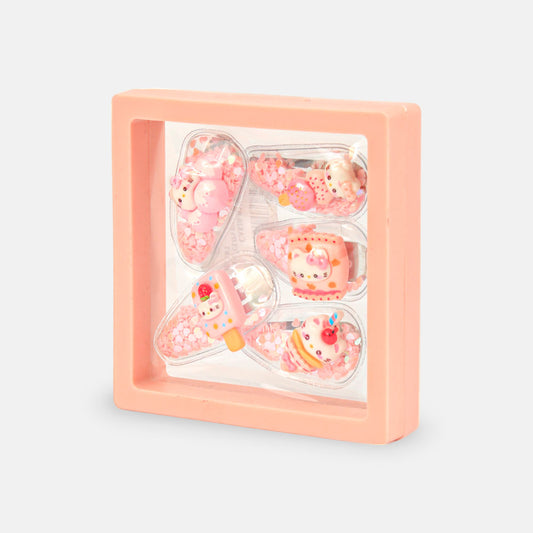 HAIR CLIPS PK-5 SWEET TREATS