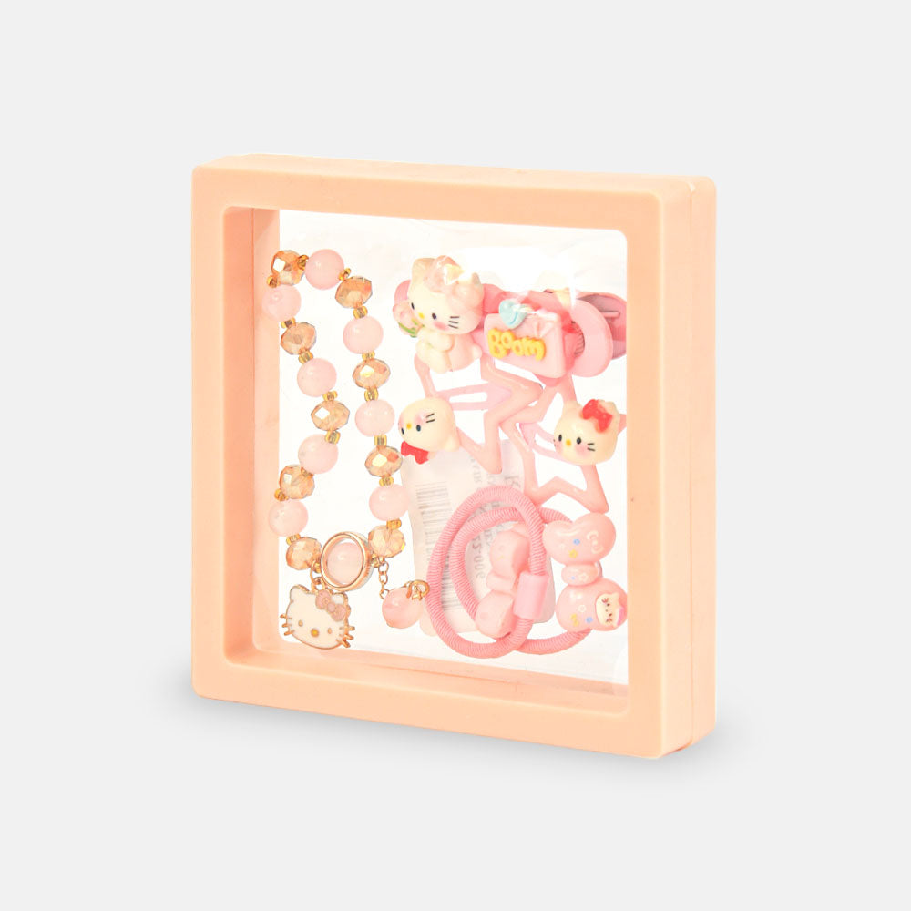 HAIR ORNAMENTS SET HELLO KITTY