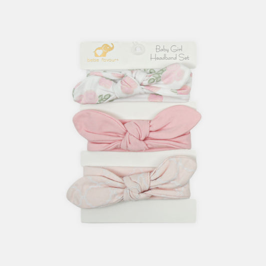 HEAD BANDS PK-3 PINK