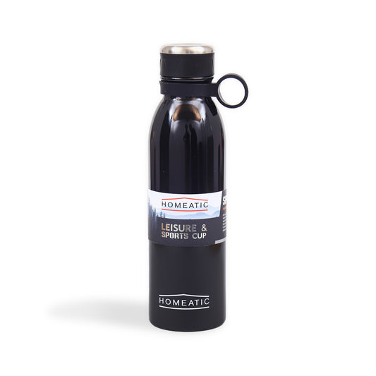 STEEL WATER BOTTLE 750 ML BLACK