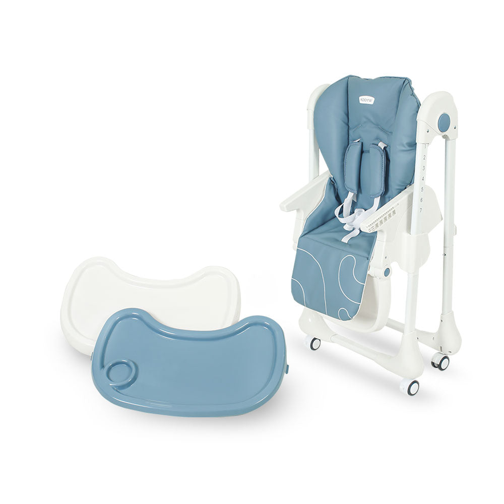 BABY ADJUSTABLE HIGH CHAIR - BLUE