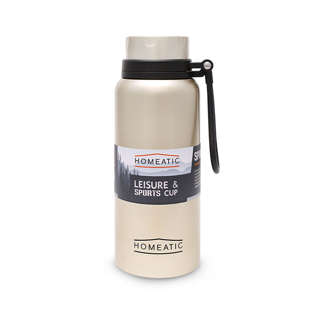 STEEL WATER BOTTLE 950 ML GOLDEN
