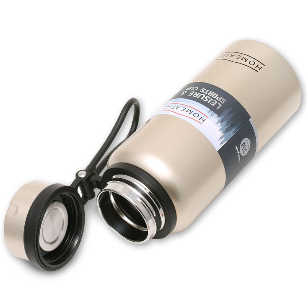 STEEL WATER BOTTLE 950 ML GOLDEN