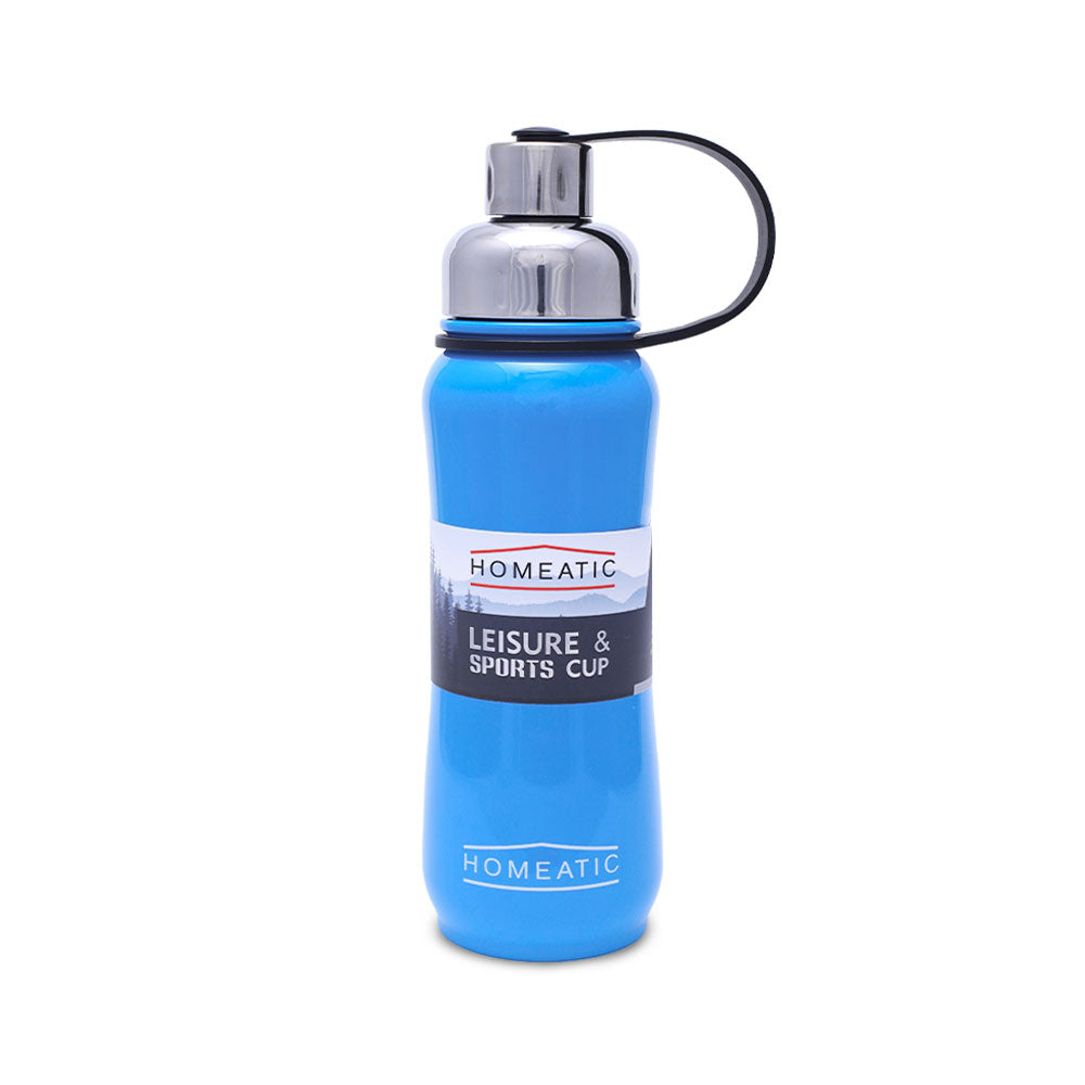 STEEL WATER BOTTLE 500 ML BLUE