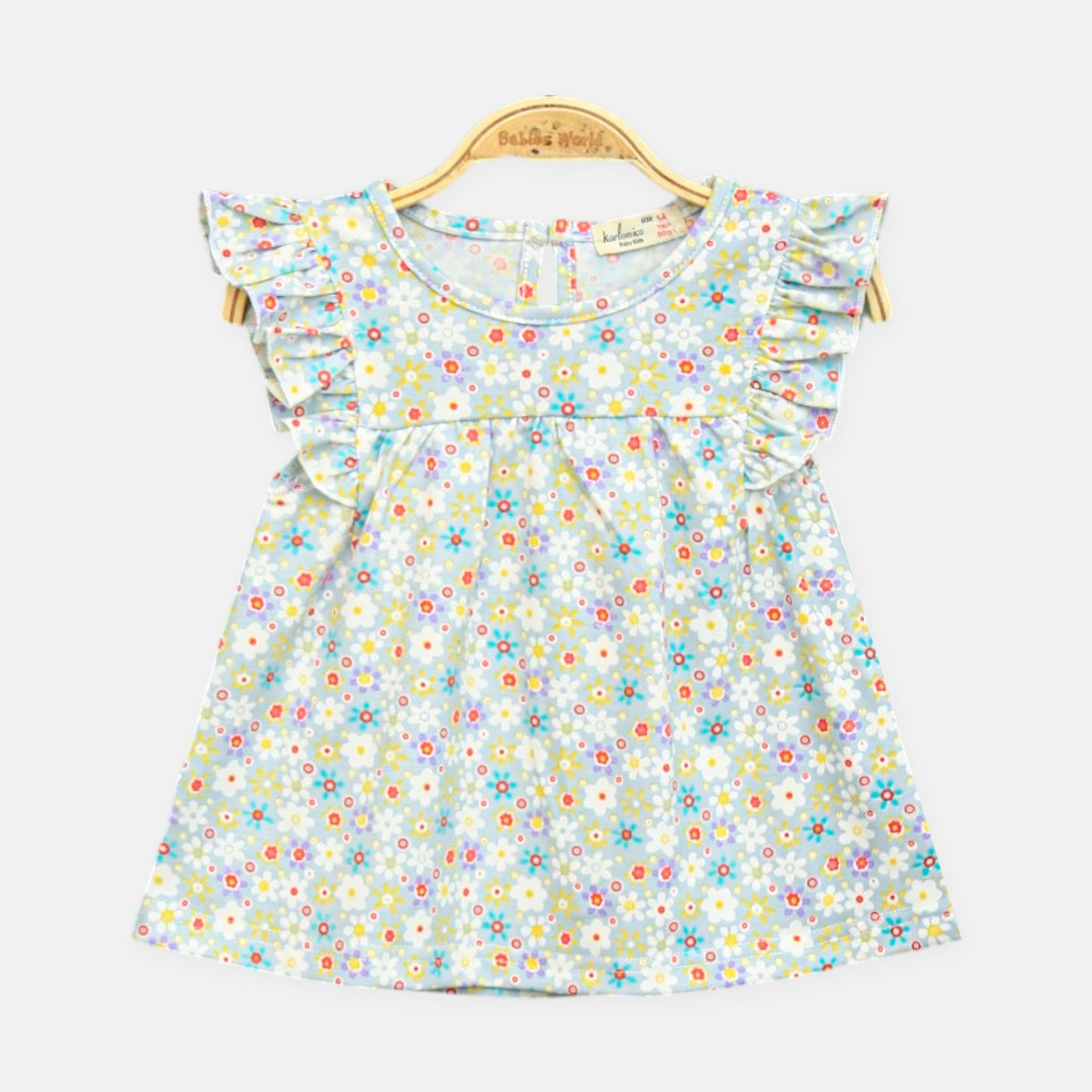 Daisy Layered Tulle Set Blue